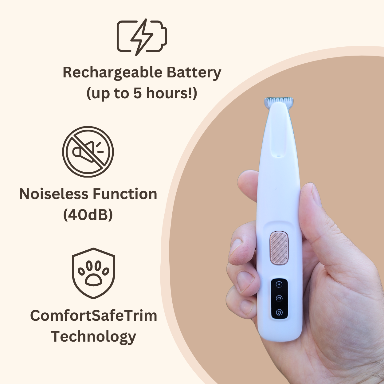 Oluali™ - Electric Dog Trimmer